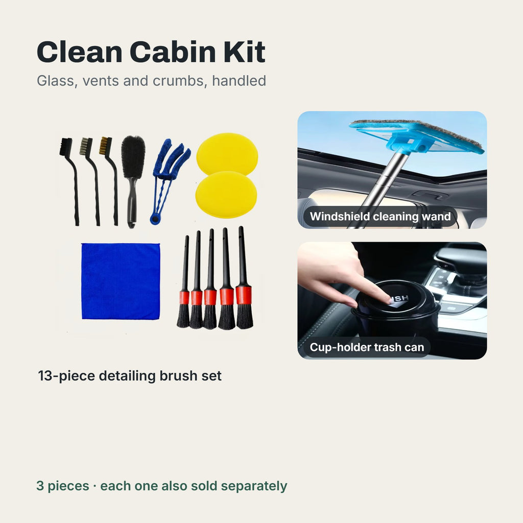 Clean Cabin Kit contents